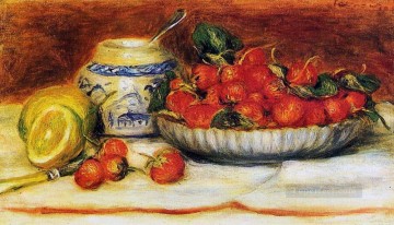 Pierre Auguste Renoir Painting - fresas bodegón Pierre Auguste Renoir